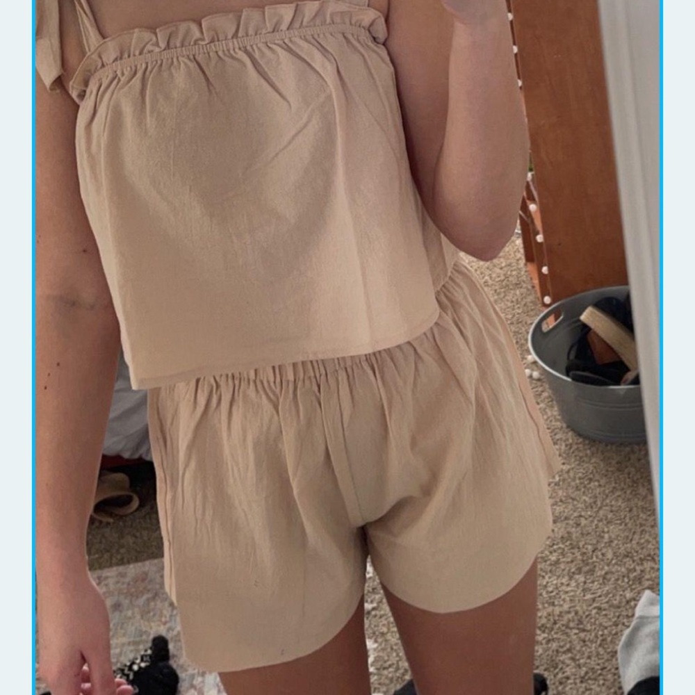 Shein two piece romper set